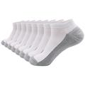 Men's 8 Pairs Socks Ankle Socks Sport Socks / Athletic Socks Low Cut Socks Black White Color Color Block Casual Daily Basic Medium Summer Spring Fall Stylish Traditional / Classic