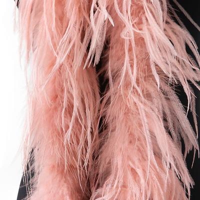 Ostrich Feather Hat Clothing Decorative Materials Accessories Dresses Scarves Accessories Ostrich Feather Hair Strips