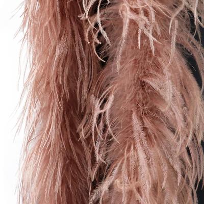 Ostrich Feather Hat Clothing Decorative Materials Accessories Dresses Scarves Accessories Ostrich Feather Hair Strips