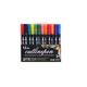 8/12/24 Color Double Line Outline Pen Set, Metallic Color Magic Highlighter Marker Pen For Art Painting Writing, School Supplies