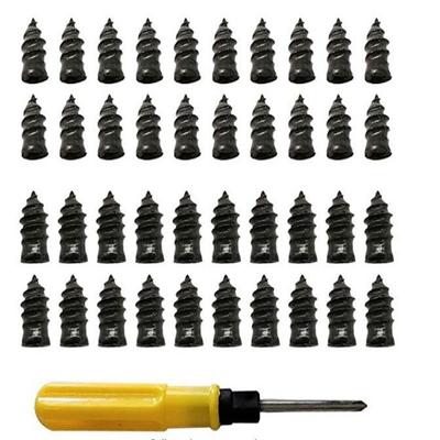 StarFire 40pcs Tire Repair Rubber Nails 20 Small Nails 20 Large Nails Self-Service Tire Repair Rubber Screws For Car Motorcycle Tire Puncture Repair