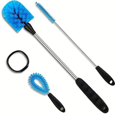 3-in-1 Water Bottle Cleaning Brush Set - Perfect for Narrow Neck Bottles, Sport Bottles, Coffee Mugs, Tumblers, and Flasks