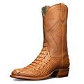 Men's Boots Cowboy Boots Comfort Shoes Hiking Walking Vintage Casual Outdoor Daily PU Comfortable Slip Resistant Over The Knee Boots Loafer Brown Winter