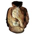 Men's Hoodie Pullover Hoodie Sweatshirt Lightweight Hoodie 1# 2# 3 4 5 Hooded Graphic Lion Ugly Animals Daily Weekend 3D Print Cute Casual Clothing Apparel Hoodies Sweatshirts Long Sleeve