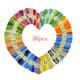 12/24/36/200/250pcs/set Colors Embroidery Thread 314.96 inch Cross Stitch Thread Sewing Skeins Embroidery Floss Kit DIY Sewing Thread