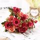 1 pc Artificial Flower Stem Artificial Flowers Bouquet Fake Flowers for Home Wedding Decoration Mother's Day Gifts