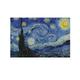 Van Gogh Painting Placemats Woven Placemat Vinyl Washable Heatproof Stain Resistant Mats PVC Placemats for Table Dining Office Kitchen Hotel Home Decor