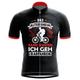 21Grams Men's Old Man Cycling Jersey Short Sleeve Bike Top with 3 Rear Pockets Mountain Bike MTB Road Cycling Tops Breathable Quick Dry Moisture Wicking Reflective Strips Back Pocket Red Blue Black