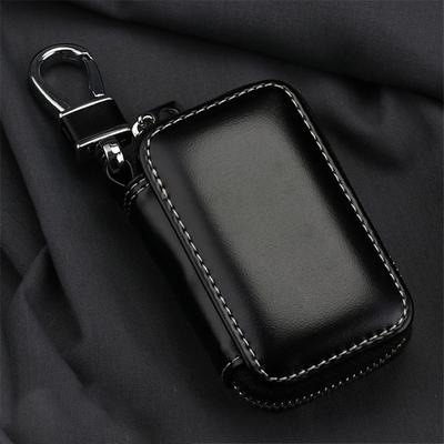 Car Key Pouch Bag Case Car Key Holder Case Key Chain Wallet Bag Cover Fobs Car Keys' Bag Zipper Mini Wallet high-capacity Men Women's Key Holder Leather Chain Key Case Key Coin Pouch