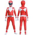 Mighty Morphin Power Rangers Tommy Oliver Cosplay Costume Jumpsuit Men's Women's Boys Movie Cosplay Cosplay Halloween Black Yellow Pink Halloween Carnival Masquerade Jumpsuit