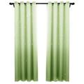Pink Bedroom Blackout Curtains with Sheer Overlay, Room Darkening Thermal Curtains Double Layer Window Drapes for Living Room Decor, 1 Panel