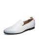 Men's Loafers Slip-Ons Formal Shoes Plus Size Woven Shoes Comfort Shoes Casual Chinoiserie Office Career Party Evening Faux Leather Waterproof Non-slipping Wear Proof Loafer Black White Blue