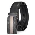 Men's Dress Belt Leather Belt Ratchet Belt Black Brown Cowhide Alloy Fashion Plain Daily Wear Going out Weekend