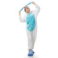 Adults' Kigurumi Pajamas Nightwear Rabbit Bunny Character Onesie Pajamas Funny Costume Flannel Cosplay For Men and Women Carnival Animal Sleepwear Cartoon