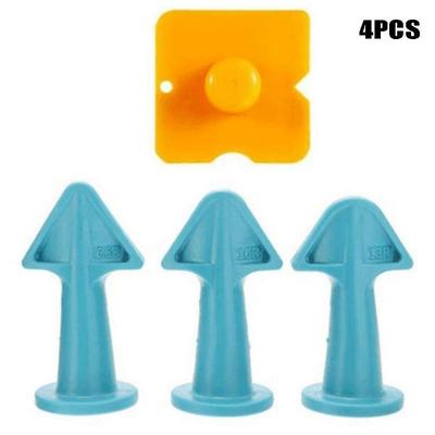 4-piece set of beautiful seam sharp mouth plastic mouth plastic scraper plastic sharp mouth and shovel rubber scraper