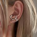 1 Pair Jacket Earrings Ear Climbers For Women's Birthday Party Evening Gift Alloy Vintage Style Fashion