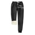 Women's Sweatpants Normal Polyester Letter Transparent Blue claret Sweatpants High Rise Full Length Daily Wear Fall Winter