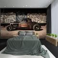 Mural Wallpaper Wall Sticker Covering Print Peel and Stick Removable Car Graffiti Canvas Home Décor