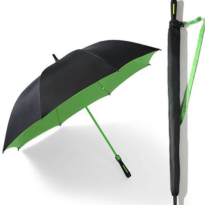Super Large Double-layer Business Golf Umbrella Large Umbrella Windproof Long-handle Sunny Umbrella Men's Car Straight Umbrella