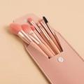 Makeup Brushes/Bags, 8 Pcs Portable Soft Makeup Brushes Set For Eyeshadow Foundation Powder Concealer Lip Blush Makeup (Multicolor With Bag)