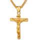 1PC Pendant Necklace For Men's Women's Christmas Daily Alloy Classic Cross