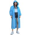 Reusable Raincoat Women Rainwear Men Poncho Impermeable Poncho EVA Rain Coat Plastic Fashion Rain cover Hooded