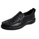 Men's Loafers Slip-Ons Formal Shoes Dress Shoes Reptile Shoes British Gentleman Wedding Office Career Party Evening Leather Comfortable Slip Resistant Slip-on Black