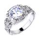 Ring Party Geometrical Silver Alloy Donuts Simple Elegant 1pc Cubic Zirconia / Women's / Wedding / Gift