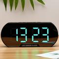 Smart Digital Alarm Clock with LED Display and USB Charging - Perfect for Students and Desktop Use