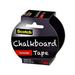 Scotch 1905R-CB-BLK Chalkboard Tape Black 1.88-Inch x 5-Yard