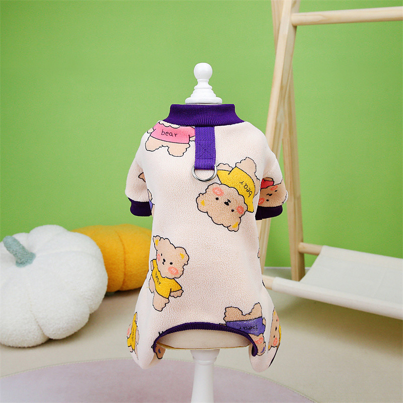 Dog Cat Sweater Jumper Adorable Cartoon Winter Breathable Soft Washable Comfortable Thick Dailywear Bed Casual Daily Walking Dog Clothing for Cat Dog Husky Labrador Alaskan Malamute