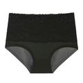 Women's Brief Underwear 1 PC Underwear Fashion Simple Sexy Lace Hole Flower Polyester High Waist Sexy Black Purple Pink M L XL