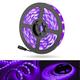 LED Strip Light 2X5M 32.8ft LED UV Black Light Strip Kit 600 Units UV Lamp Beads 12V Flexible Blacklight Fixtures 10m LED Ribbon Waterproof for Indoor Fluorescent Dance Party Stage Lighting Body Paint