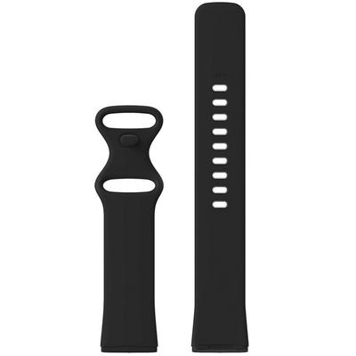 Smart Watch Band Compatible with Fitbit Versa 3 Sense Silicone Smartwatch Strap Elastic Breathable Sport Band Replacement Wristband