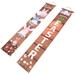 1 Pair Easter Porch Sign Happy Easter Theme Porch Couplets Spring Outdoor Indoor Porch Party Supplies