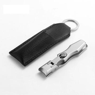 Portable Ultra Sharp Nail Clippers Stainless Steel Wide Jaw Opening Anti Splash Fingernail Cutter Manicure Tools Nail Trimmer