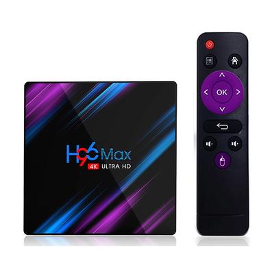 H96 MAX RK3318 Smart TV Box V11 Android 11 TV Box 4G 64GB 2G 32GB 4K Wifi Bluetooth 4.1 Video Youtube Media player Set Top Box