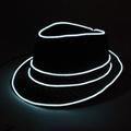 Luminous Hat Gentleman Performance Hat LED Glow Top Hat Party Gift Birthday Wedding Costume Christmas Halloween Supplies