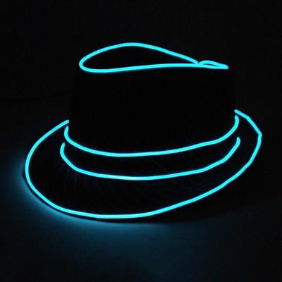 Luminous Hat Gentleman Performance Hat LED Glow Top Hat Party Gift Birthday Wedding Costume Christmas Halloween Supplies