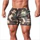 Men's Athletic Shorts 3 inch Shorts Short Shorts Running Shorts Gym Shorts Elastic Drawstring Design Solid Color Camouflage Breathable Quick Dry Short Sports Outdoor Casual Fitness Casual / Sporty