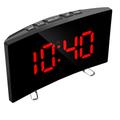 T39 Eye Protection Green Red White Digital Alarm Clock Dimmabl Table Clock LED Screen Alarm Electronic Clocks For Home Decor LED Desk Clock Temperature display