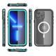 Phone Case For iPhone 15 Pro Max Plus iPhone 14 Pro Max Plus iPhone 13 Pro Max Waterproof Case Detachable Full Body Protective Double Sided Armor ABSPC