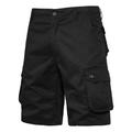 Men's Cargo Shorts Summer Shorts Casual Shorts Pocket Multi Pocket High Rise Solid Colored Wearable Outdoor Knee Length Outdoor Casual Classic Formal Black Yellow High Waist Inelastic
