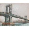 Spanning the East River II Poster Print - Ethan Harper (36 x 24)