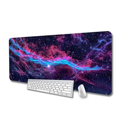 Large Mouse Pad XL 35.4x15.7in Big Extended Computer Keyboard Mouse Mat Desk Pad for Laptop with Stitched Edges Waterproof Mousepad for Gamer HomeOffice