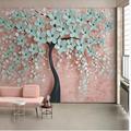 Cool Wallpapers Wall Mural Flower Wallpaper Wall Sticker Covering Print Adhesive Required Forest 3D Effect Floral Flower Canvas Home Décor