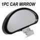 Car Blind Spot Mirror 360 Rotation Adjustable Rear View Mirror Wide Angle Convex Lens For Parking Auxiliary Mirror