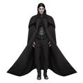 Dracula Vampire Cloak Medieval Cape Stand Collar Bat Vintage Punk Gothic Men's Women's Cosplay Costume Halloween Carnival Party