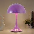 Mushroom Lamp Plug in Bedside Lamp Bedroom Table Lamps Light Luxury Nordic Retro Small Table Lamp Bedroom Bedside Light Decorative 110-240V