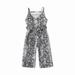 Toddler Pants Animal Print Summer Children Apparel Sleeveless Girls Jumpsuit Rompers Fall Outfits